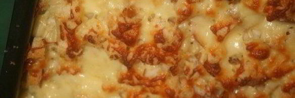 макароны, запеченные с сыром