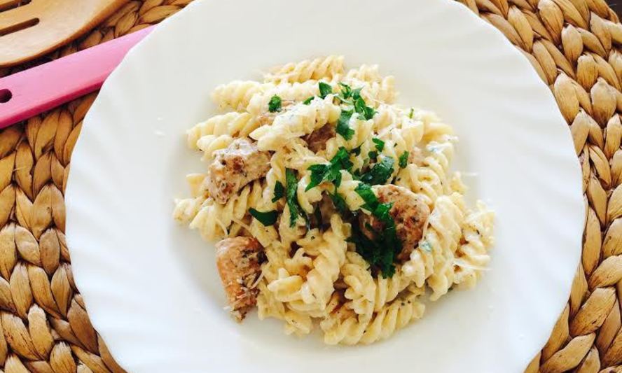 Рецепт пасты альфредо с курицея