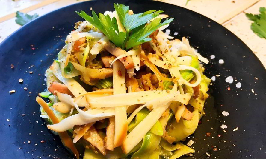 Рецепт пасты из кабачков