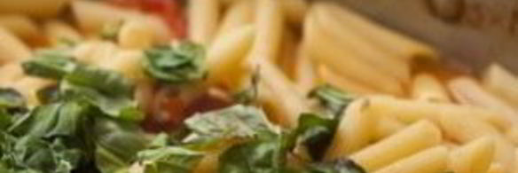 паста с беконом и помидорами