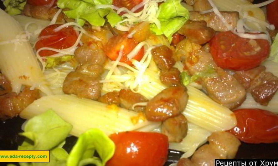 Рецепт пасты с беконом