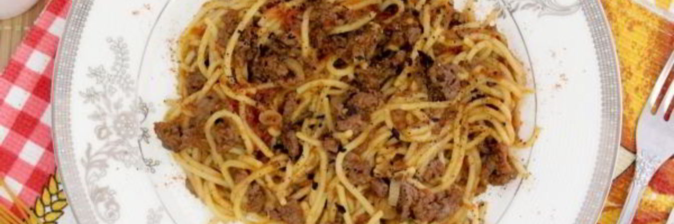 Паста с фаршем