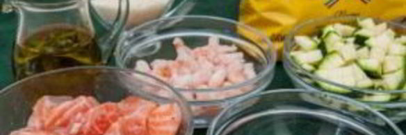 паста с форелью