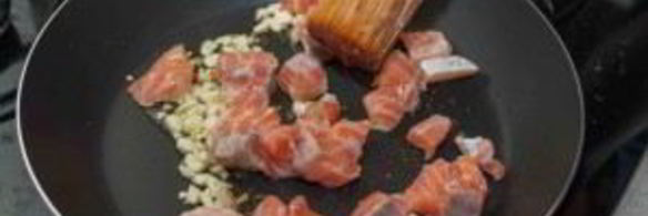 паста с форелью