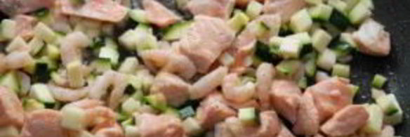 паста с форелью