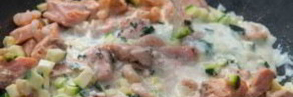 паста с форелью