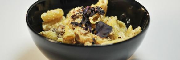 паста с говядиной и соусом из белого вина