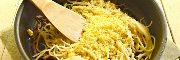 паста с говядиной и сыром