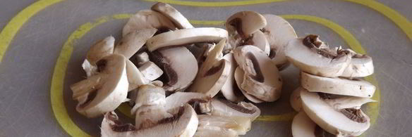 паста с грибным соусом