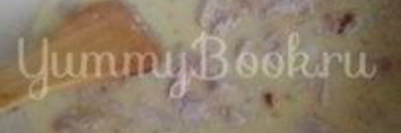 паста с копченой грудкой и плавленым сыром