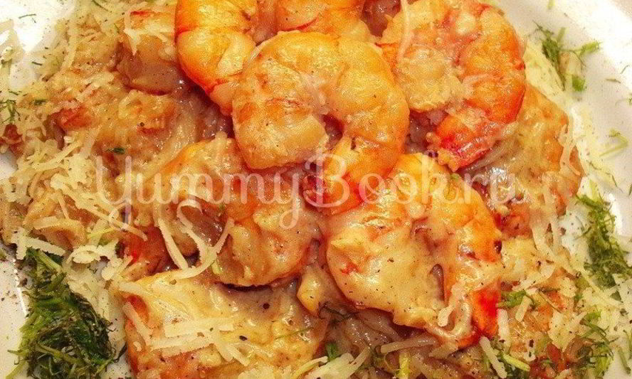 Рецепт пасты с креветками и сливочным соусом
