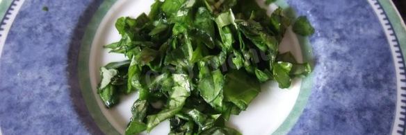 паста с креветками и зеленым луком