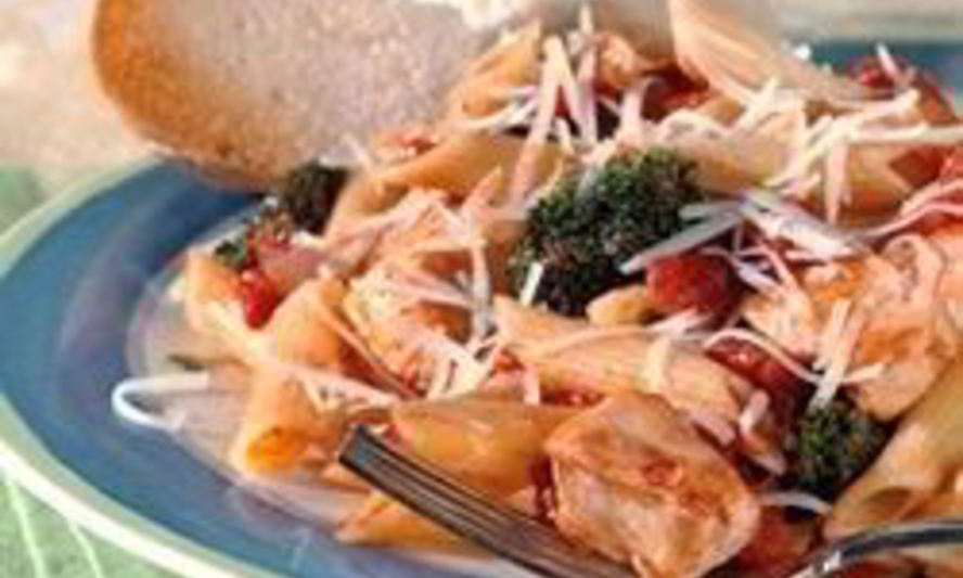 Рецепт пасты с курицей и брокколи