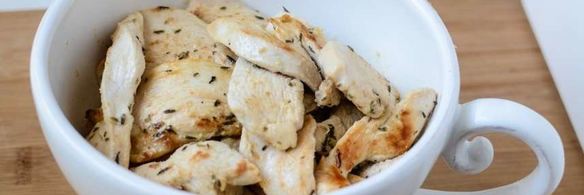 паста с курицей и грибами в сливочном соусе