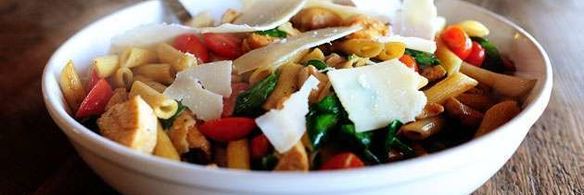 паста с курицей