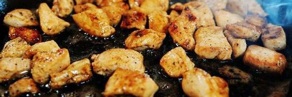 паста с курицей