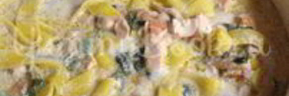 паста с лососем