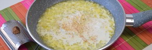 паста с морепродуктами в сливочном соусе