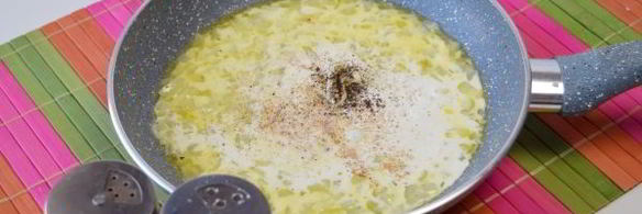 паста с морепродуктами в сливочном соусе