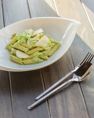 Паста с овощным соусом