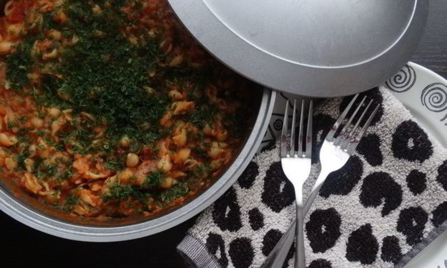 Рецепт пасты с соусом из чечевицы