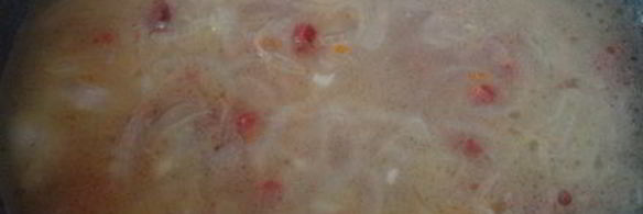 паста с соусом из чечевицы