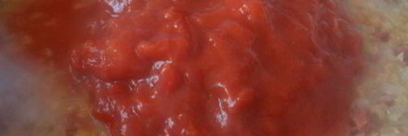 паста с соусом из чечевицы