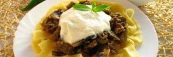 паста с телятиной