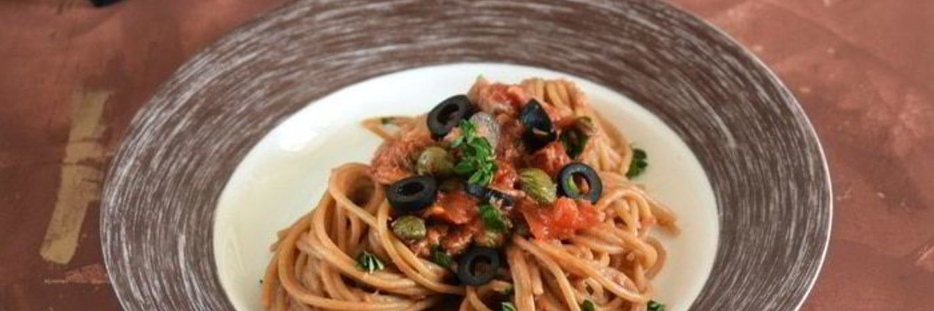 Паста с тунцом