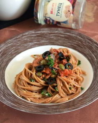 Паста с тунцом