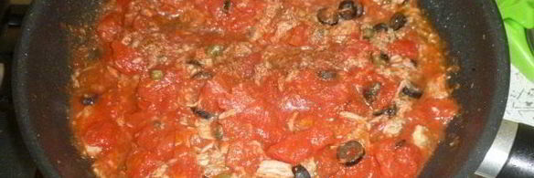 паста с тунцом