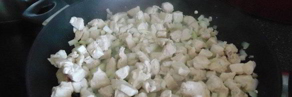 паста в сливочном соусе с овощами