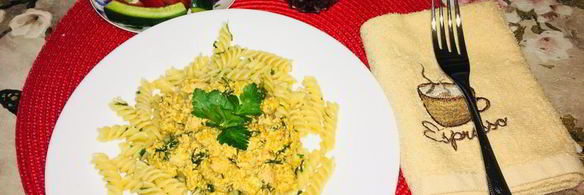 сливочная паста с куриной грудкой