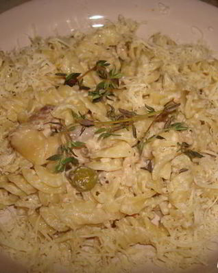 Сливочные макароны по-Злынковски