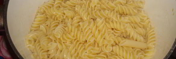 сливочные макароны по-злынковски