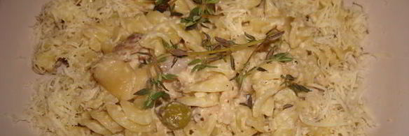 сливочные макароны по-злынковски