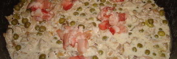 сливочные макароны по-злынковски