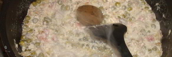 сливочные макароны по-злынковски