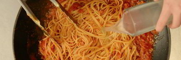 спагетти аматричана