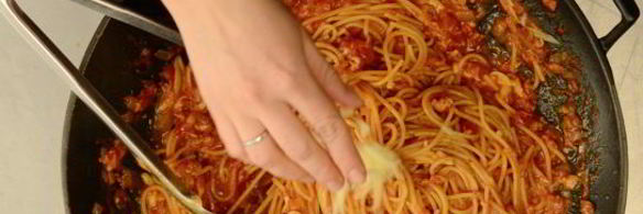 спагетти аматричана