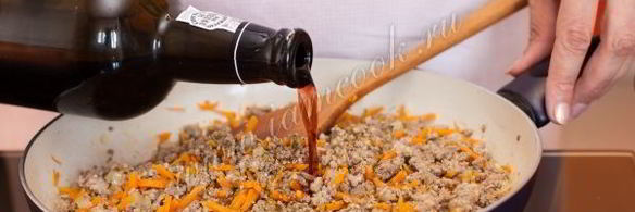 спагетти болоньезе с фаршем