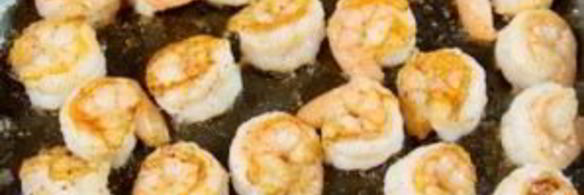 спагетти с креветками в сливочно-томатном соусе