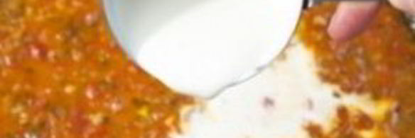 спагетти с креветками в сливочно-томатном соусе