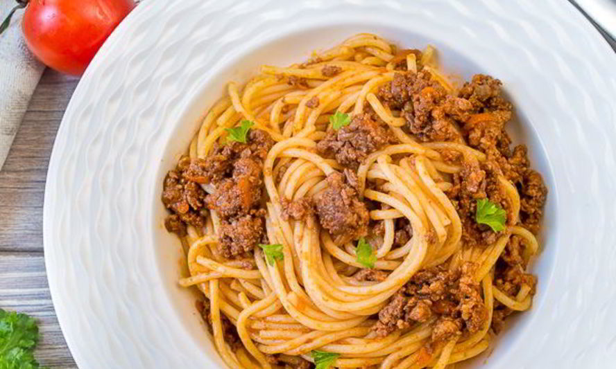 Рецепт спагетти с мясным соусом