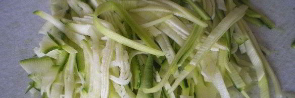 спагетти с овощами