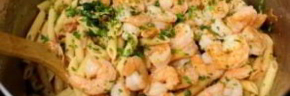 томатная паста с креветками