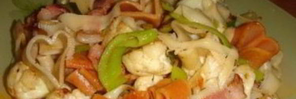 цветные макароны