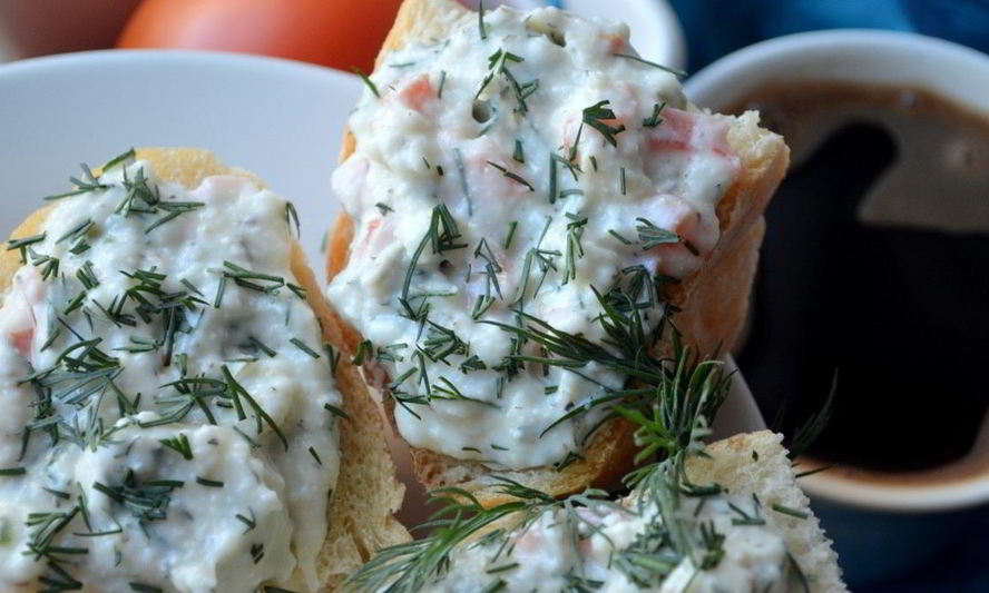 Рецепт творожно-сырной паста