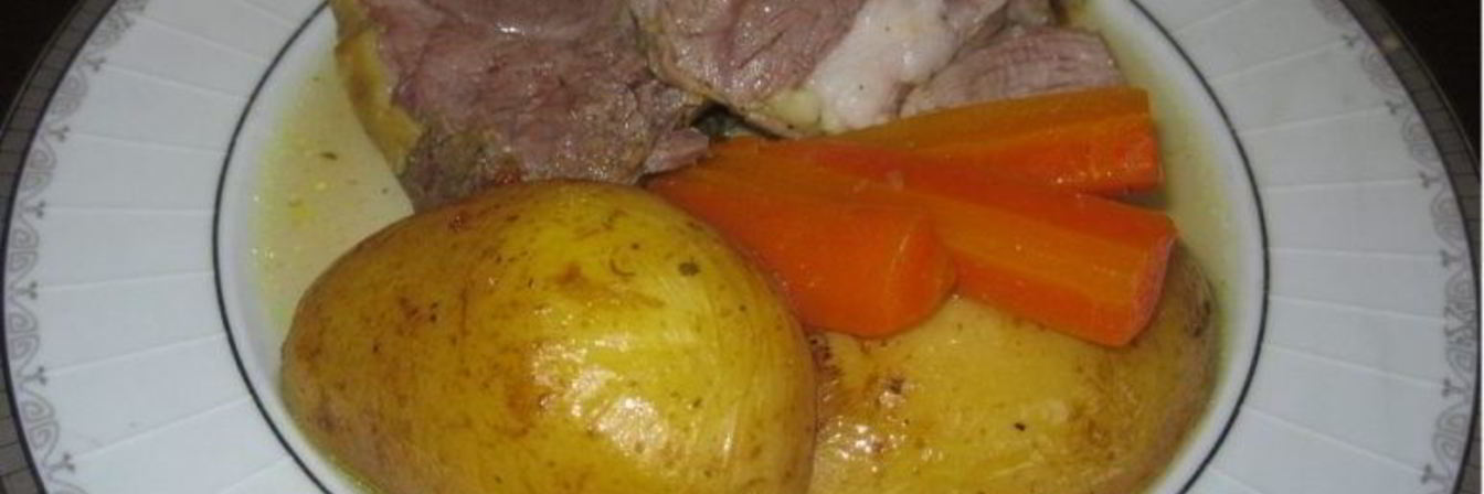 Баранина в рукаве