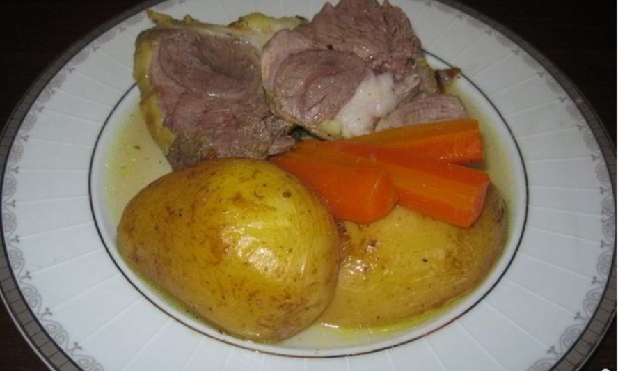 Рецепт баранины в рукаве